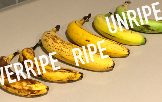 How do you know if a banana is moldy?