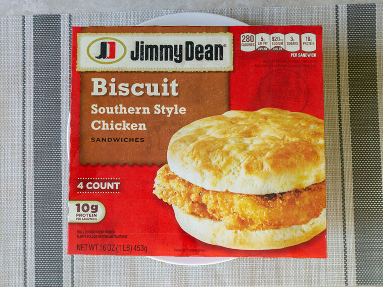 How do you make Jimmy Dean chicken Biscuits?