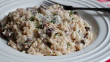 How do you make risotto in the oven?