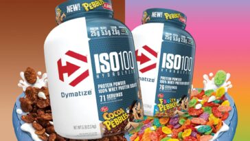 How do you mix ISO 100 protein powder?