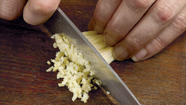 How do you preserve minced ginger?