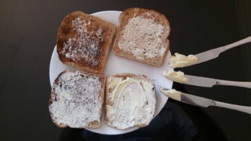 How do you put PB2 on toast?