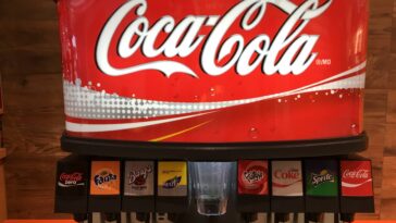 How do you refill a Coke machine?