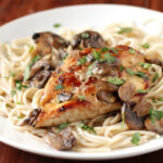 How do you reheat Carrabba's chicken marsala?