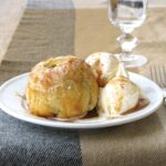 How do you reheat frozen apple dumplings?