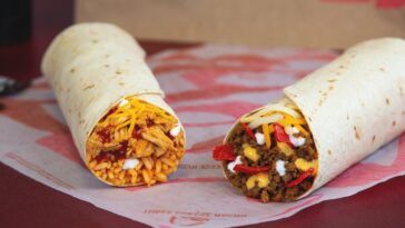 How do you roll a burrito like Taco Bell?