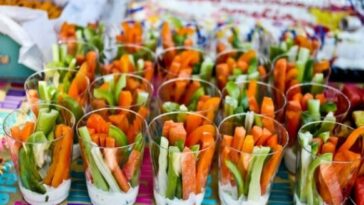 How do you serve finger food with Covid?