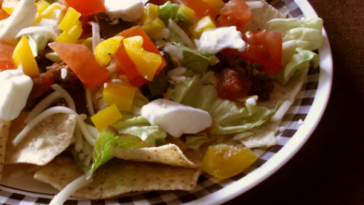 How do you stack a taco?