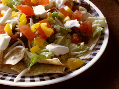 How do you stack a taco?