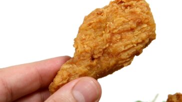 How do you stick chicken together?