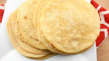 How do you stick two tortillas together?