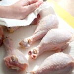 How do you weigh chicken drumsticks?