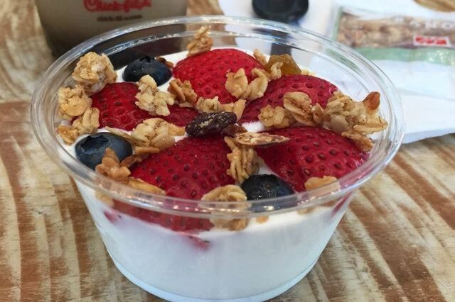 How does Chick-fil-A make Greek yogurt?