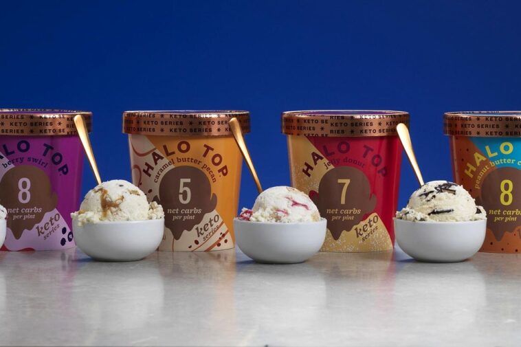 How does Halo Top calculate net carbs?