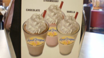 How does Hardee's make milkshakes?