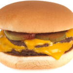 How fattening is a McDonald's double cheeseburger?