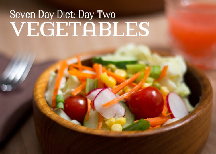 How important is vegetables like salad in one's diet?
