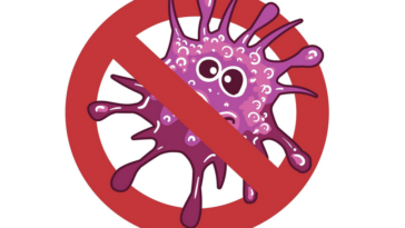 How long can bacteria live on clothes?