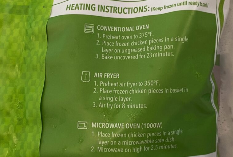 How long do you cook just bare chicken?