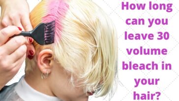 How long do you leave coffee in your hair?