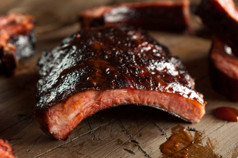 How long does Chili's smoke their ribs?