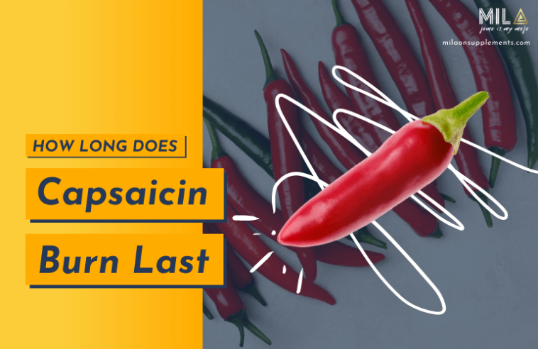 How long does capsaicin burn last?