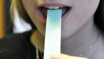 How long does it take for chewing gum to pass through your body?