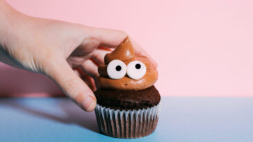 How long does it take to poop out beans?