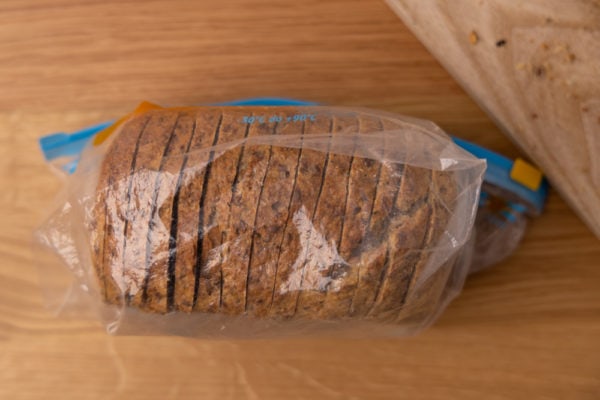 How long does sprouted bread last in the freezer?