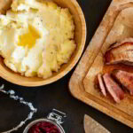 How long reheat mashed potatoes in oven?