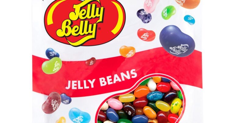 How many Jelly Belly beans are in a bag?