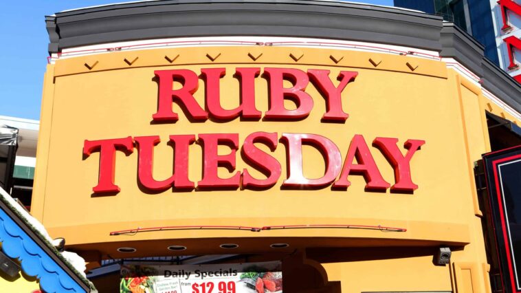 How many Ruby Tuesday locations are there?