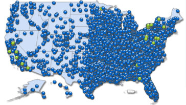 How many Walmarts are in the USA?