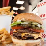How many burgers are in a Five Guys burger?