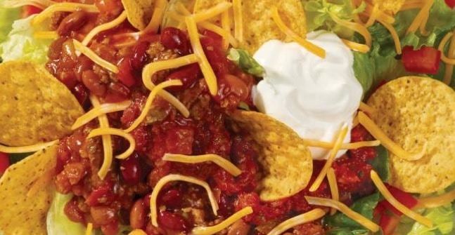 How many calories and carbs in Wendy's Taco Salad?