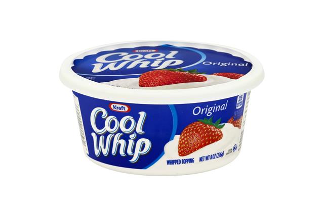 How many calories are in 2 cups of Cool Whip?