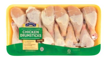 How many calories are in 2 drumsticks?