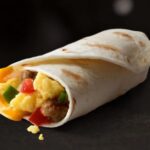 How many calories are in 2 mcdonalds breakfast burritos?