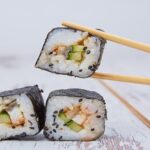 How many calories are in 20 pieces of sushi?