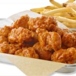 How many calories are in Buffalo chicken fries?