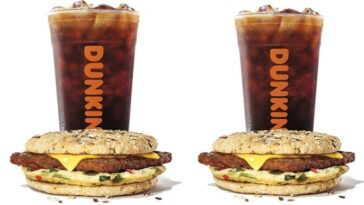 How many calories are in Dunkin Donuts power breakfast sandwich?