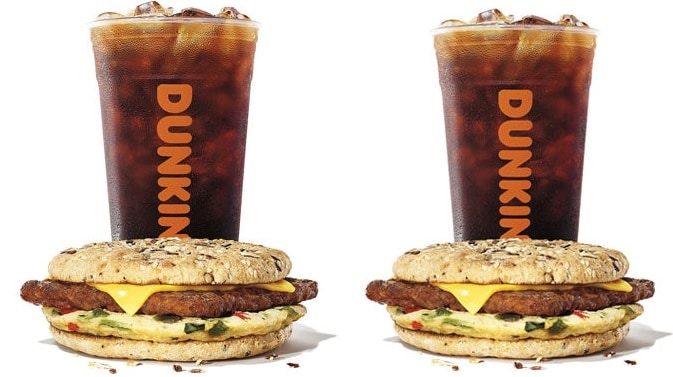 How many calories are in Dunkin Donuts power breakfast sandwich?