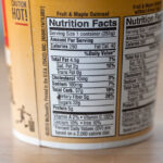 How many calories are in McDonald's oatmeal with fruit?