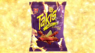 How many calories are in Takis Fuego?