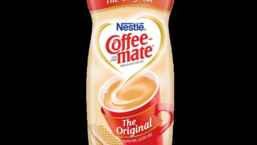 How many calories are in a 12 oz Coffee with creamer?