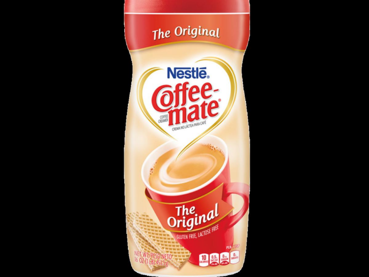 How many calories are in a 12 oz Coffee with creamer?