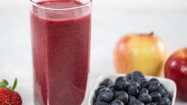 How many calories are in a 20 oz Berry Smoothie?