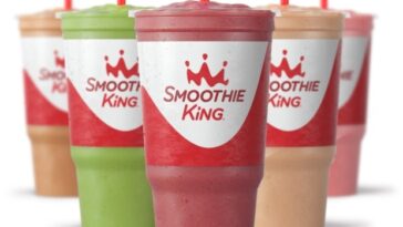 How many calories are in a 32 oz Caribbean way smoothie?