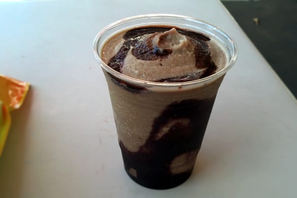 How many calories are in a Costco latte freeze?