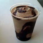 How many calories are in a Costco latte freeze?